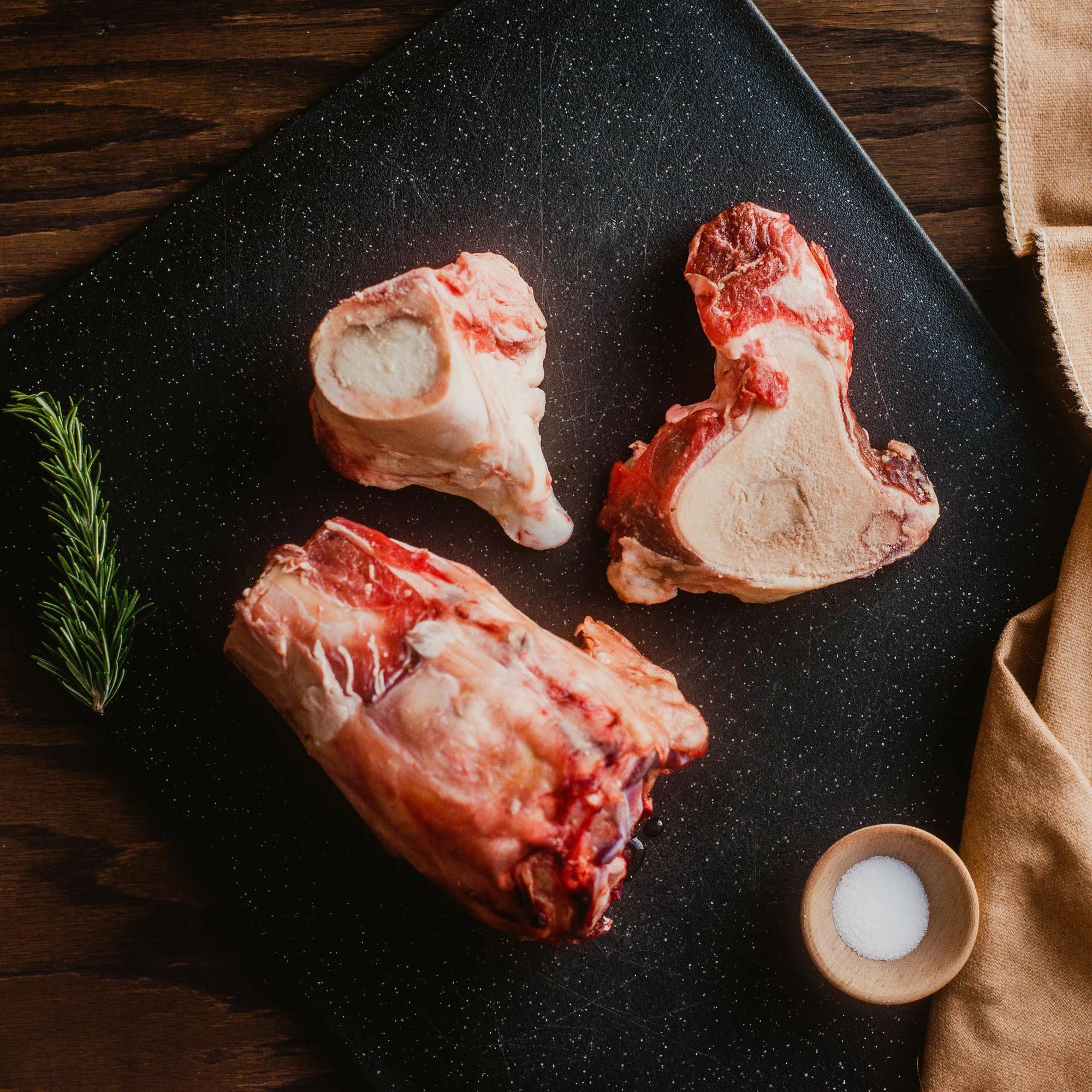 100% Grass Fed Beef Soup/Broth Bones